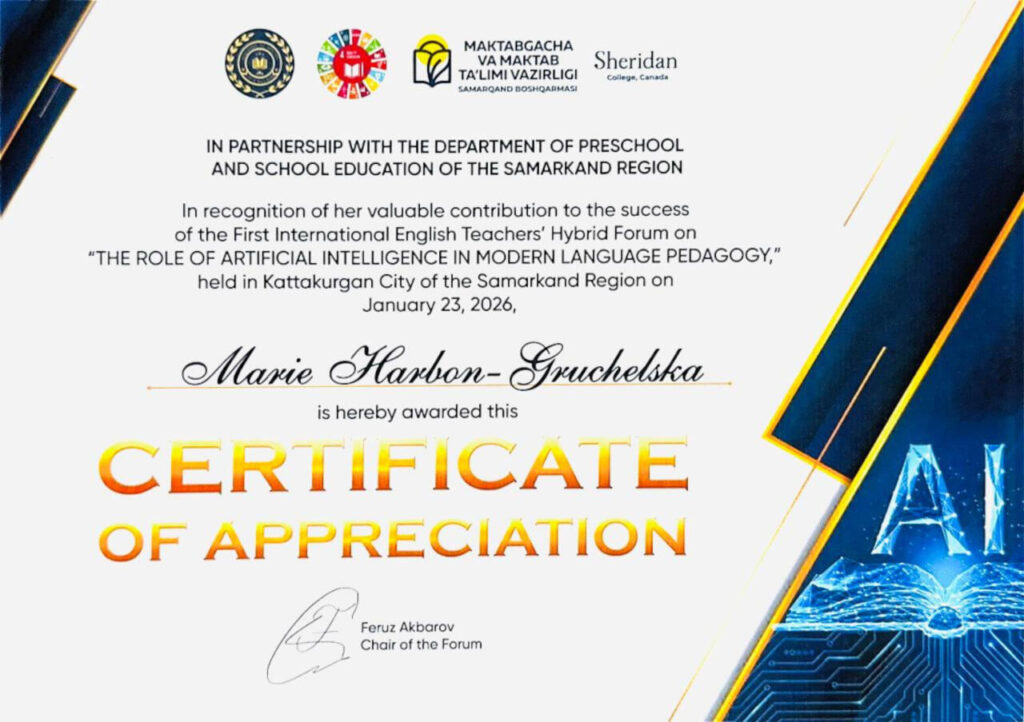 First International English Teachers’ Hybrid Forum on The Role of Artificial Intelligence in Modern Language Pedagogy